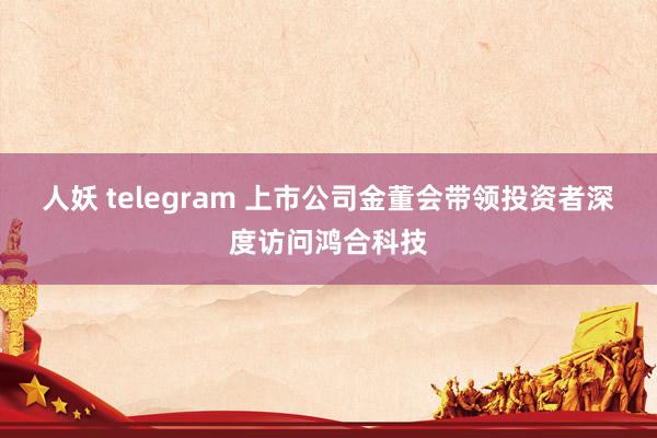 人妖 telegram 上市公司金董会带领投资者深度访问鸿合科技