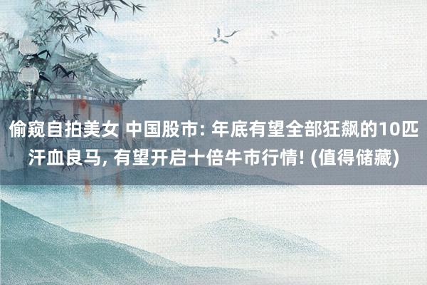 偷窥自拍美女 中国股市: 年底有望全部狂飙的10匹汗血良马， 有望开启十倍牛市行情! (值得储藏)
